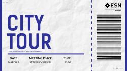 A QR code representing the ticket for the Bucharest city tour organised by ESN UniBucharest